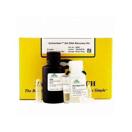 Zymo Research Zymoclean Gel DNA Recovery Kit (uncapped), 50 Preps ZD4001